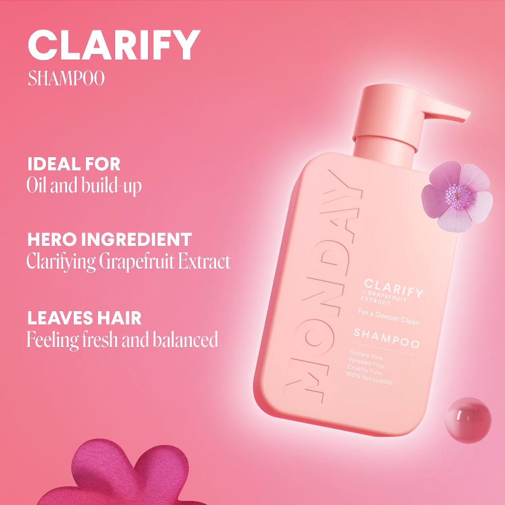 Lookfantastic MONDAY Haircare Klärendes Shampoo 354 Ml