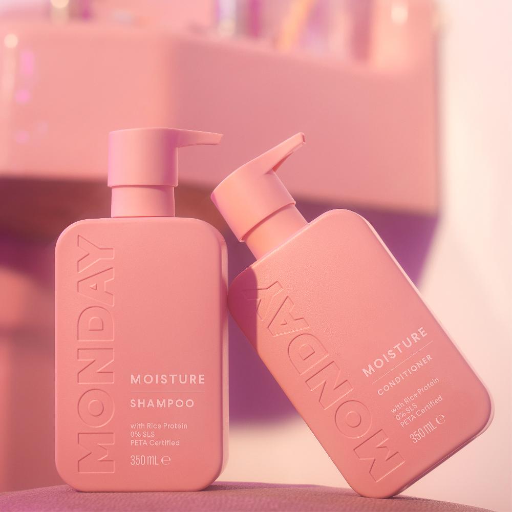Lookfantastic MONDAY Haircare Moisture Shampoo 350ml