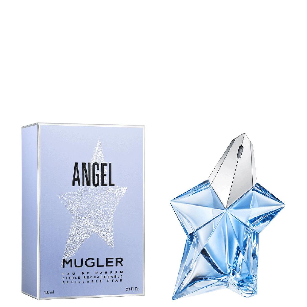 Lookfantastic MUGLER Angel Eau De Parfum Natural Spray Nachfüllbares Produkt Standing Star - 100 ml