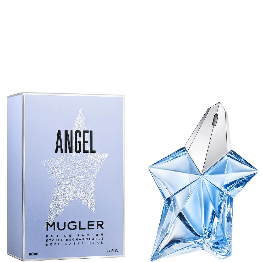 lookfantastic MUGLER Angel Eau de Parfum Natural Spray Nachfüllbares Produkt Standing Star - 100 ml