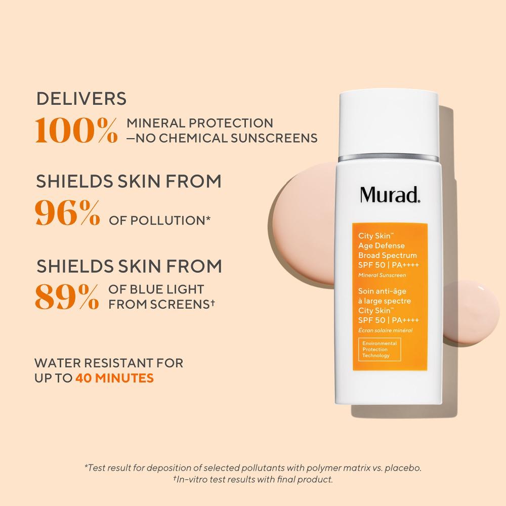 Lookfantastic Murad City Skin Age Defense Broad Spectrum SPF 50 PA ++++