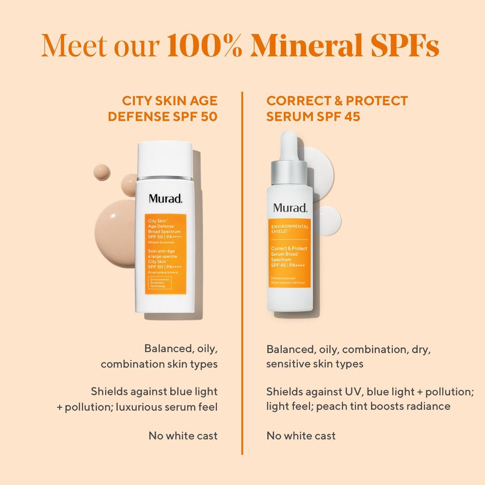 Lookfantastic Murad City Skin Age Defense Broad Spectrum SPF 50 PA ++++