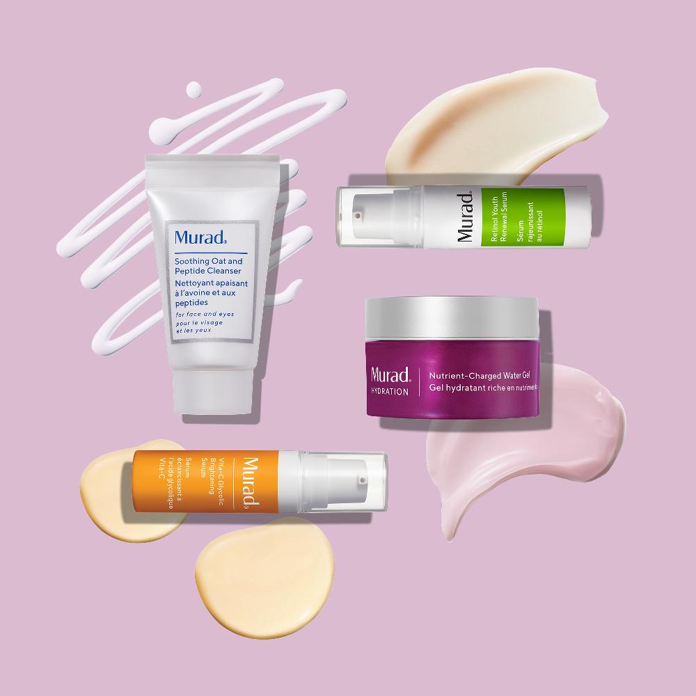 Lookfantastic Murad Heroes On The Go Set Mit Retinol- Und Vitamin-C-Seren