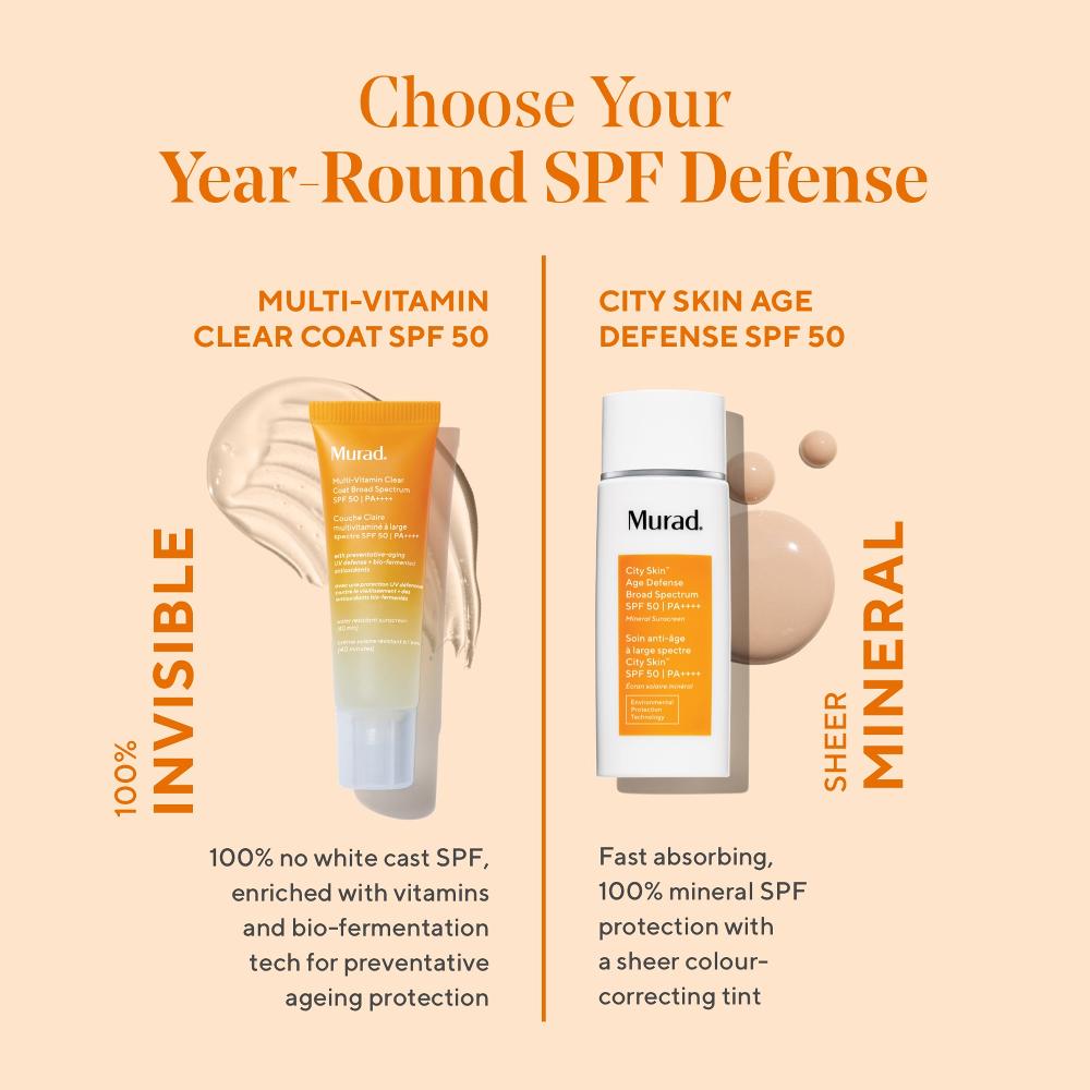 Lookfantastic Murad Multi-Vitamin Clear Coat Creme LSF 50 50 Ml