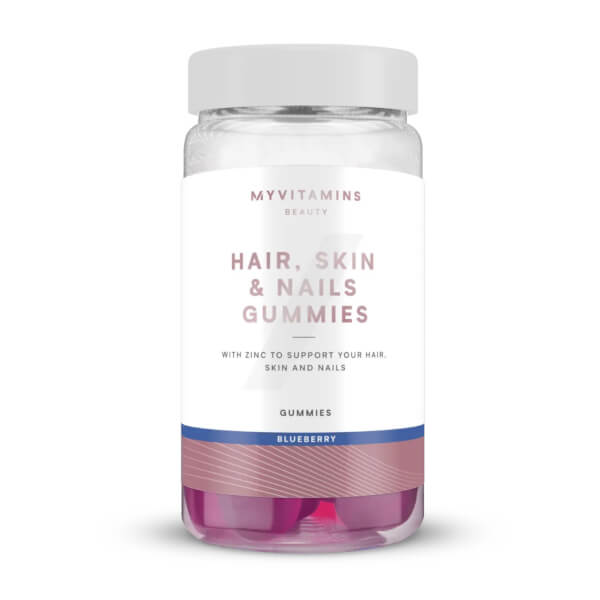 lookfantastic Myvitamins Hair Skin and Nails Gummies Blueberry 60 Gummies