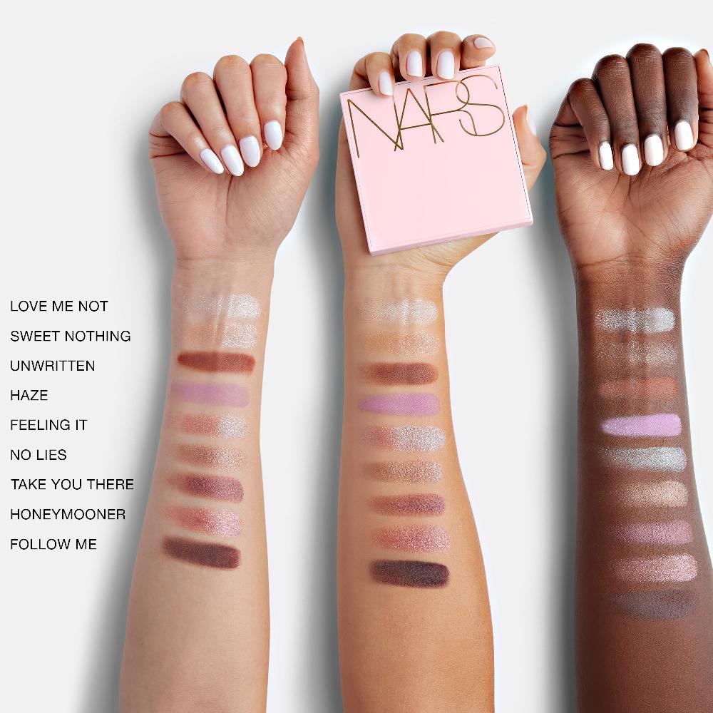 Lookfantastic NARS Afterglow Tempting Eyeshadow Palette Lavender Haze