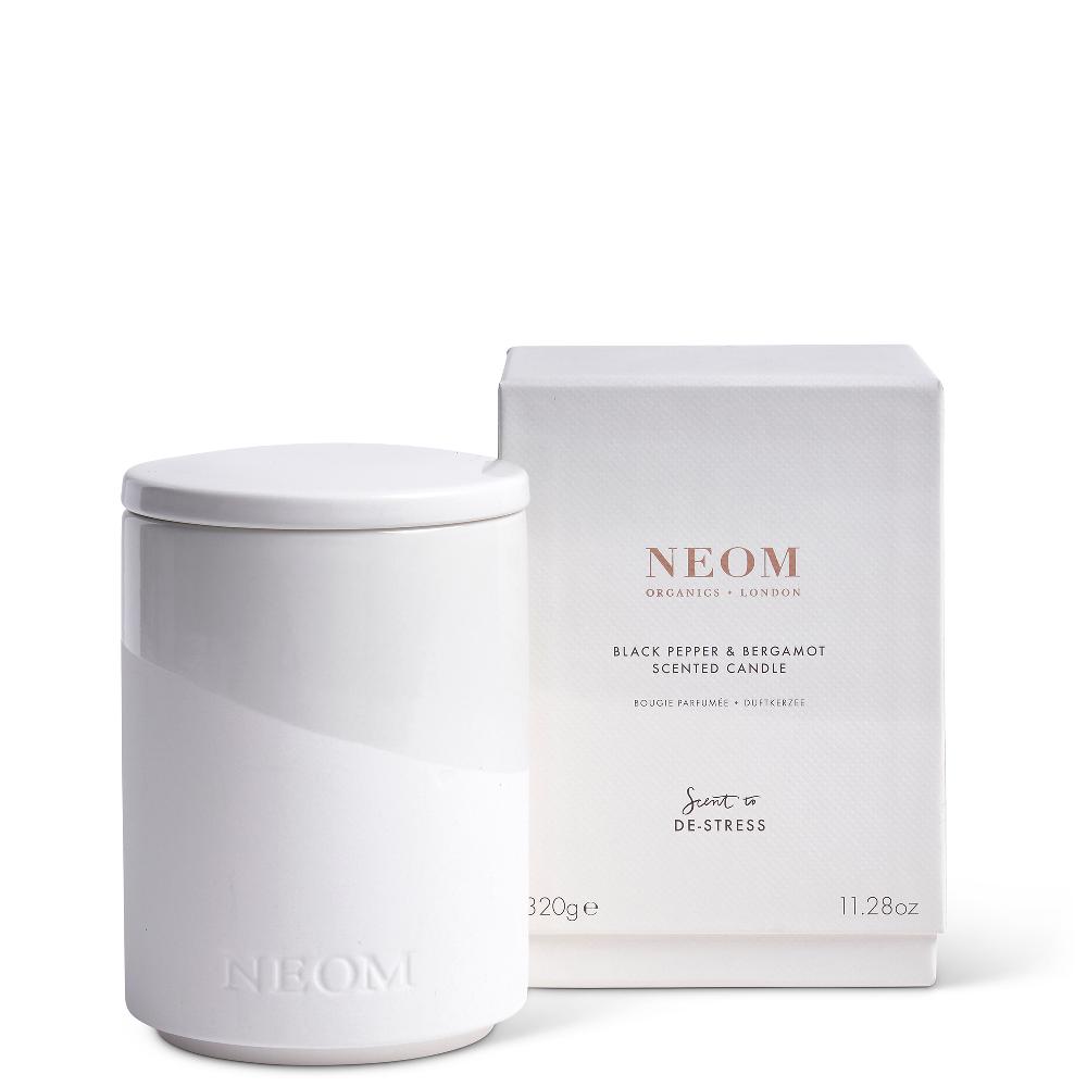 lookfantastic NEOM Schwarzer Pfeffer und Bergamotte Duftkerze 320 g