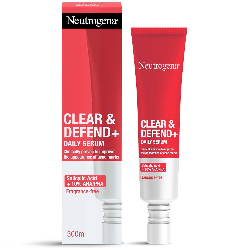 lookfantastic Neutrogena Clear and Defend Plus Tägliches Serum 30 ml