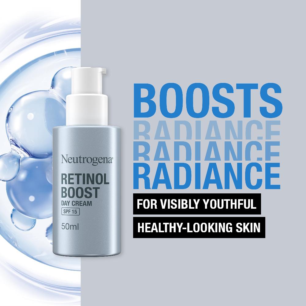 Lookfantastic Neutrogena Retinol Boost Tagescreme LSF 15 50 Ml