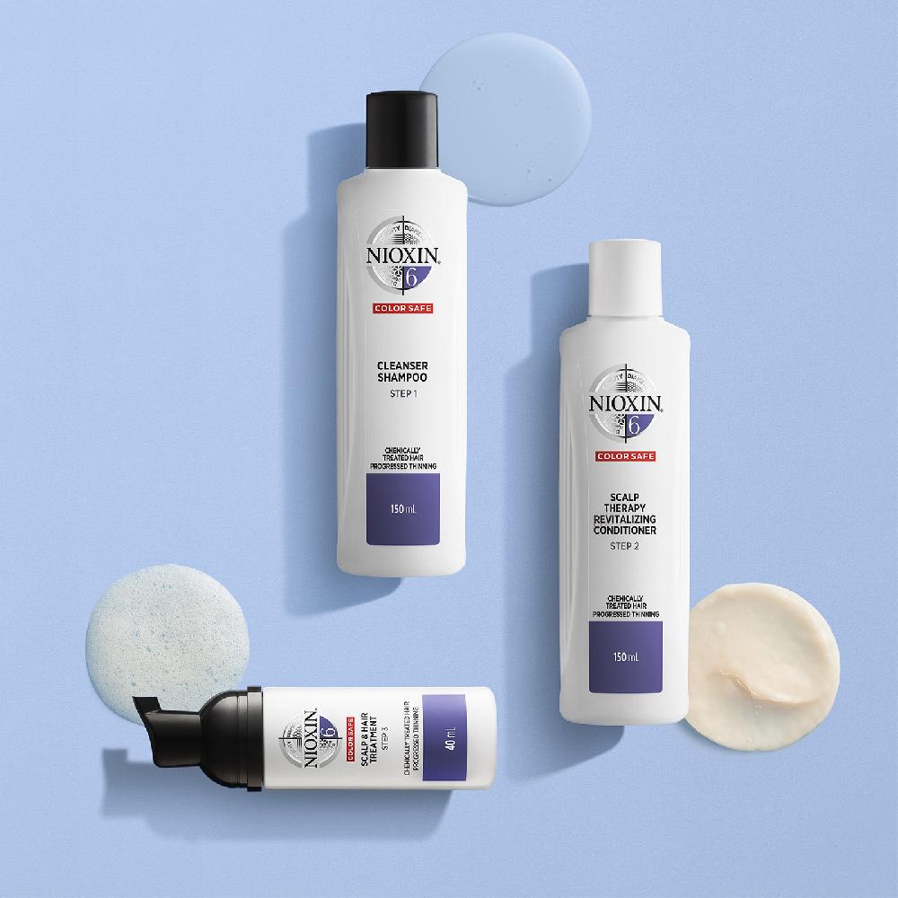 Lookfantastic NIOXIN 3-Part System 6 Kopfhaut- Und Haarbehandlung Für Chemisch Behandeltes Haar Mit Fortgeschrittener Ausdünnung 100 Ml