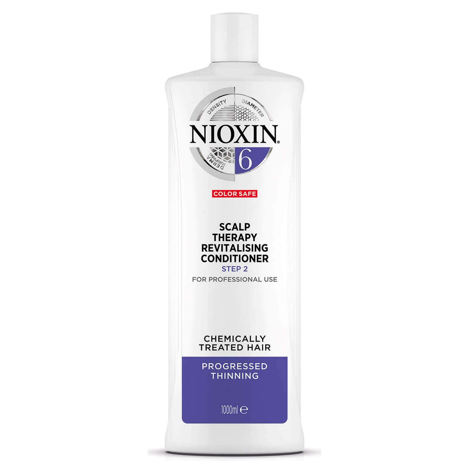 lookfantastic NIOXIN 3-Part System 6 Scalp Therapy Revitalisierende Spülung für chemisch behandeltes Haar mit fortgeschr. Ausdünnung 1000 ml