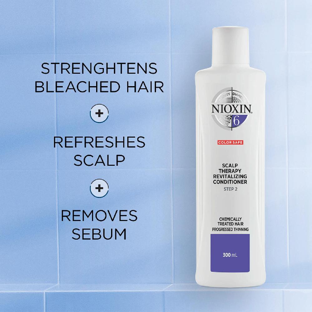 Lookfantastic NIOXIN 3-Part System 6 Scalp Therapy Revitalising Conditioner For Chemically Treated Hair With Progressed Thinning 300ml