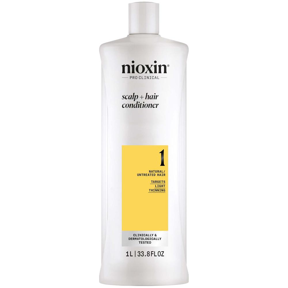 lookfantastic NIOXIN Scalp and Hair Thickening System 1 Conditioner for Natural Hair with Light Thinning 1L