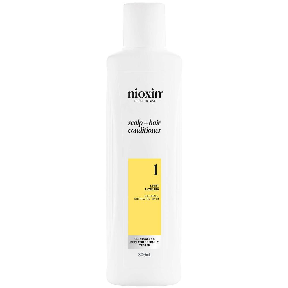 lookfantastic NIOXIN Scalp and Hair Thickening System 1 Conditioner for Natural Hair with Light Thinning 300ml