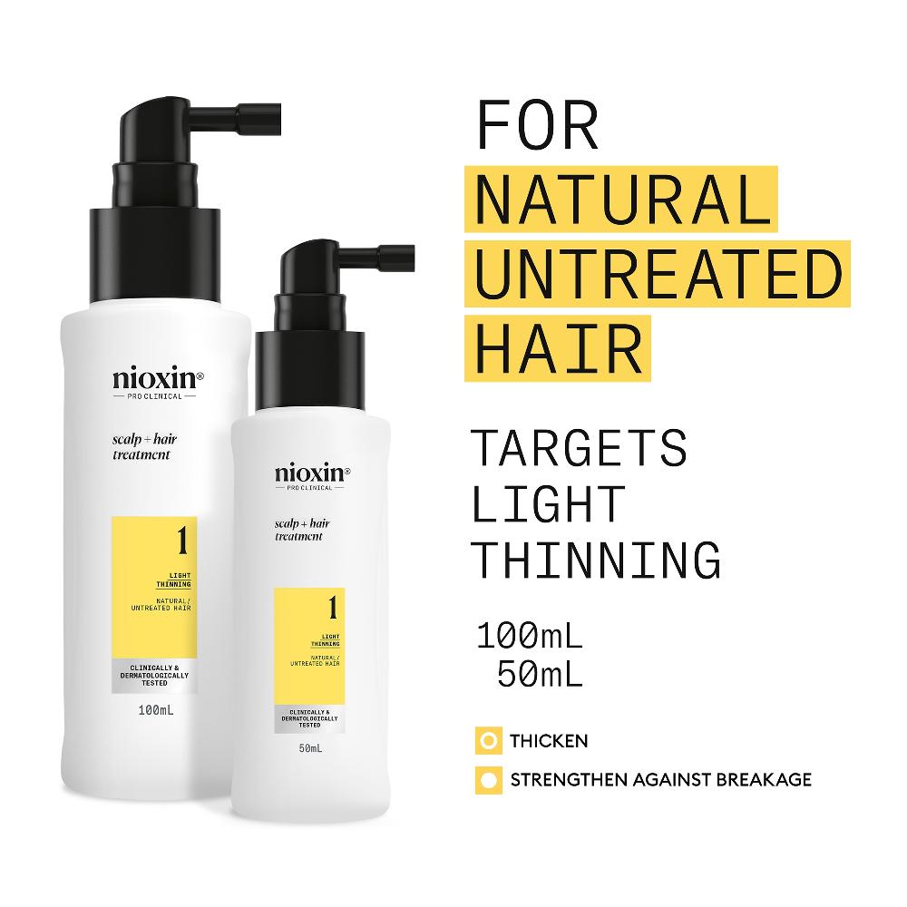 Lookfantastic NIOXIN Scalp And Hair Thickening System 1 Leave On Treatment 100ml