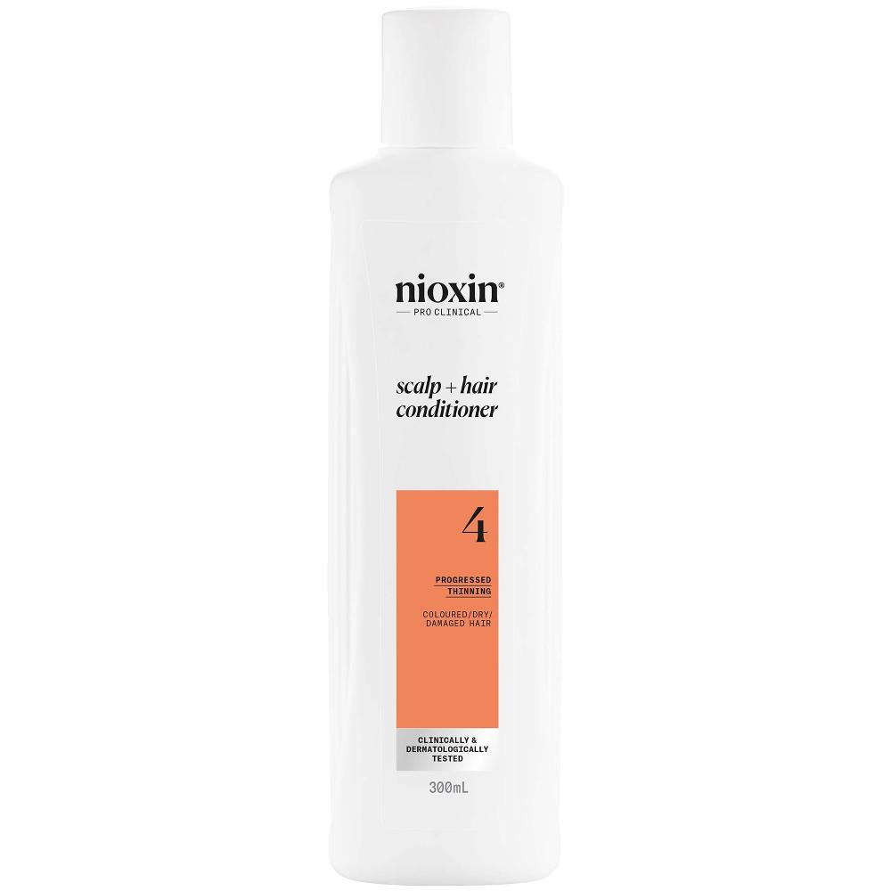 lookfantastic NIOXIN Scalp and Hair Thickening System 4 Conditioner for Coloured Dry and Damaged Hair with Progressed Thinning 300ml