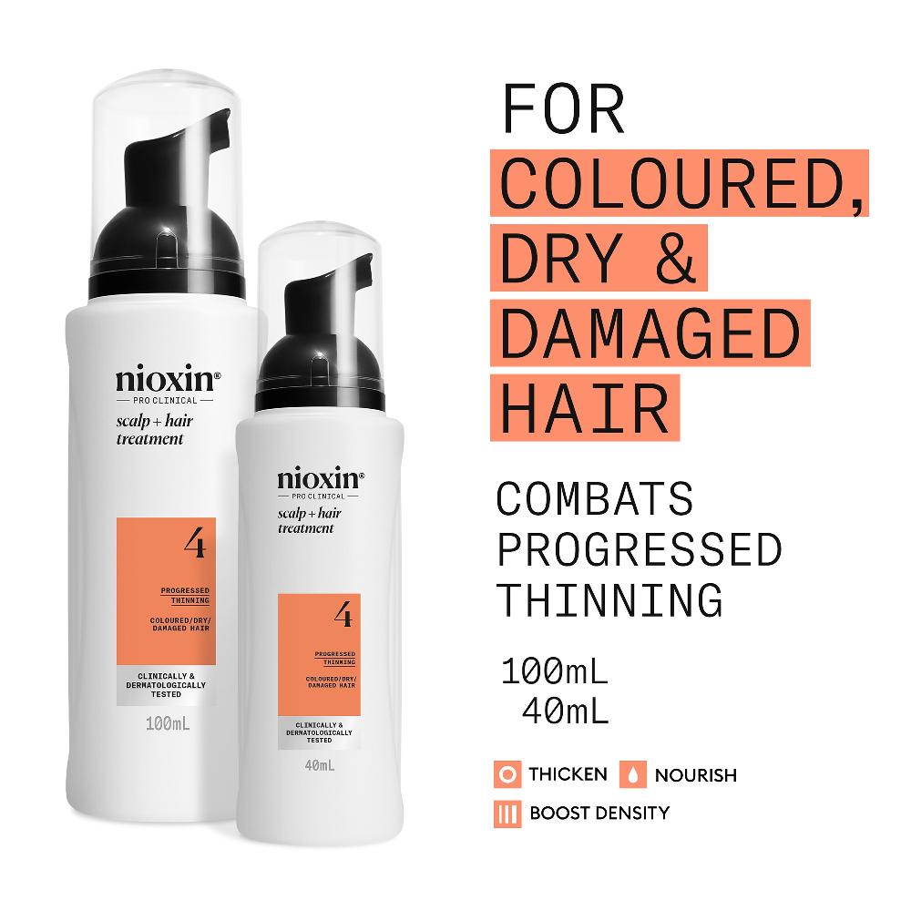 Lookfantastic NIOXIN Scalp And Hair Thickening System 4 Leave On Treatment 100ml