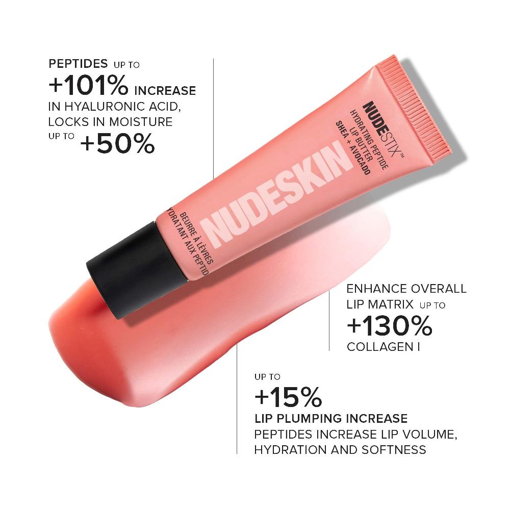 Lookfantastic NUDESTIX Hydrating Peptide Lip Butter 10ml (Various Shades)