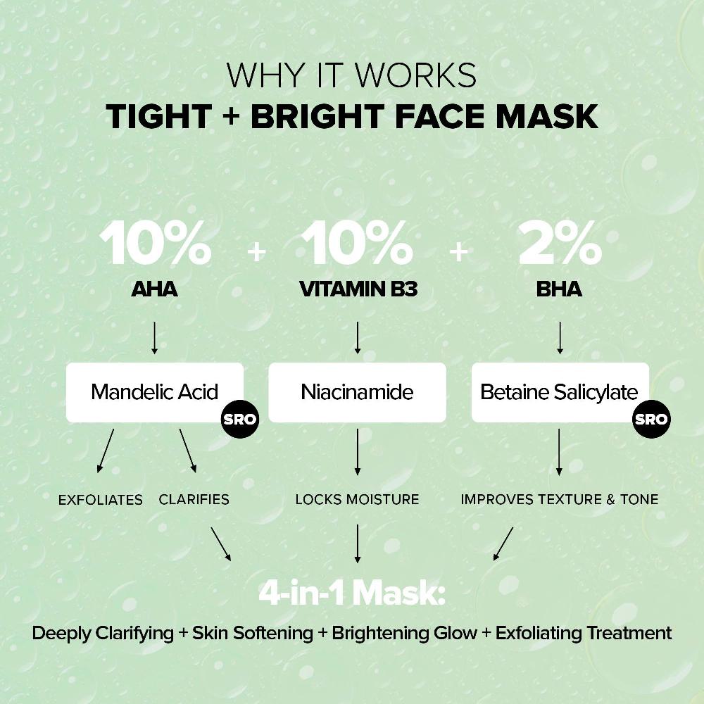 Lookfantastic NUDESTIX NUDESKIN Tight And Bright Mask 40ml