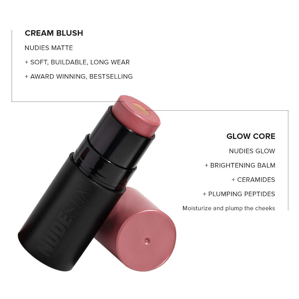 Lookfantastic NUDESTIX Nudies Matte And Glow Core All Over Face Blush Colour 6g (Various Shades)