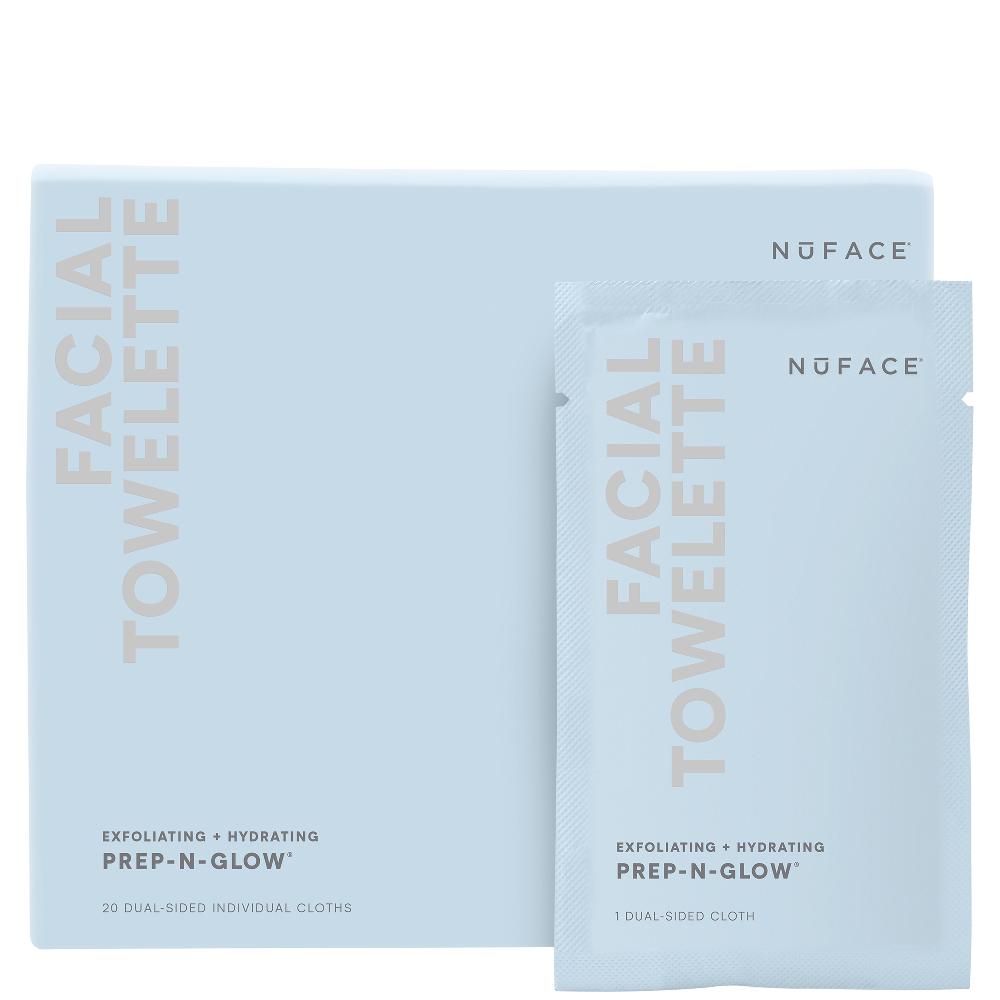 lookfantastic NuFACE Prep-N-Glow Facial Towelette (20 Pack)