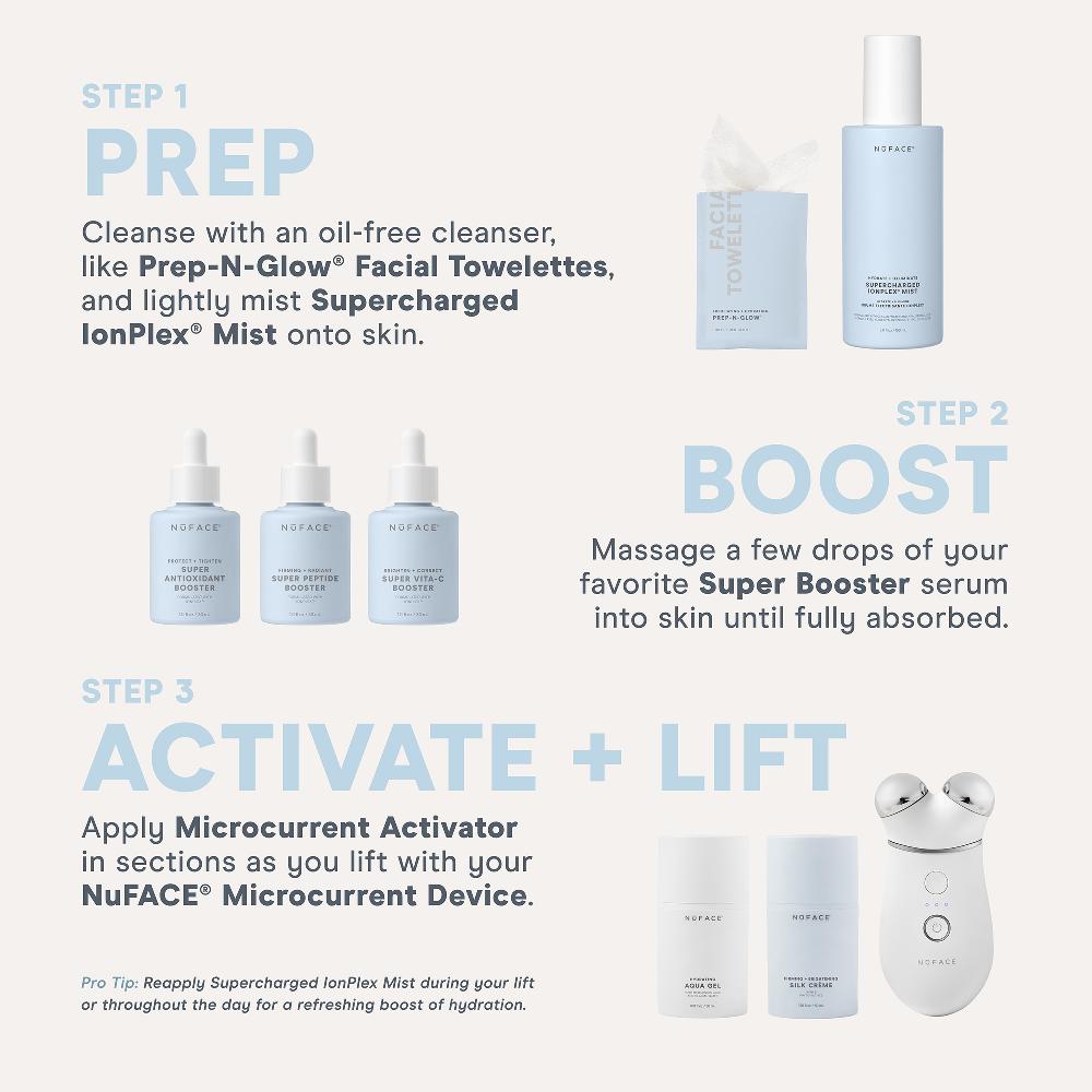 Lookfantastic NuFACE Prep-N-Glow Facial Towelette (5 Pack)