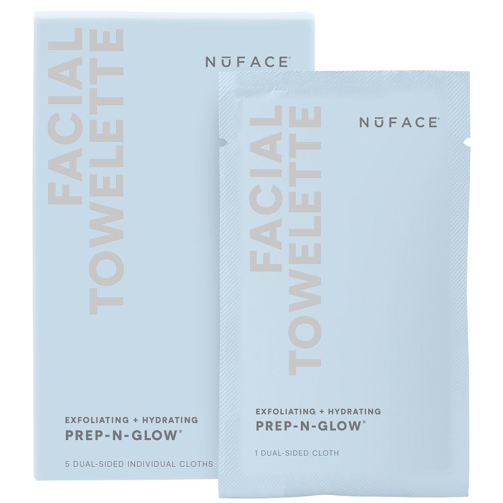 lookfantastic NuFACE Prep-N-Glow Facial Towelette (5 Pack)