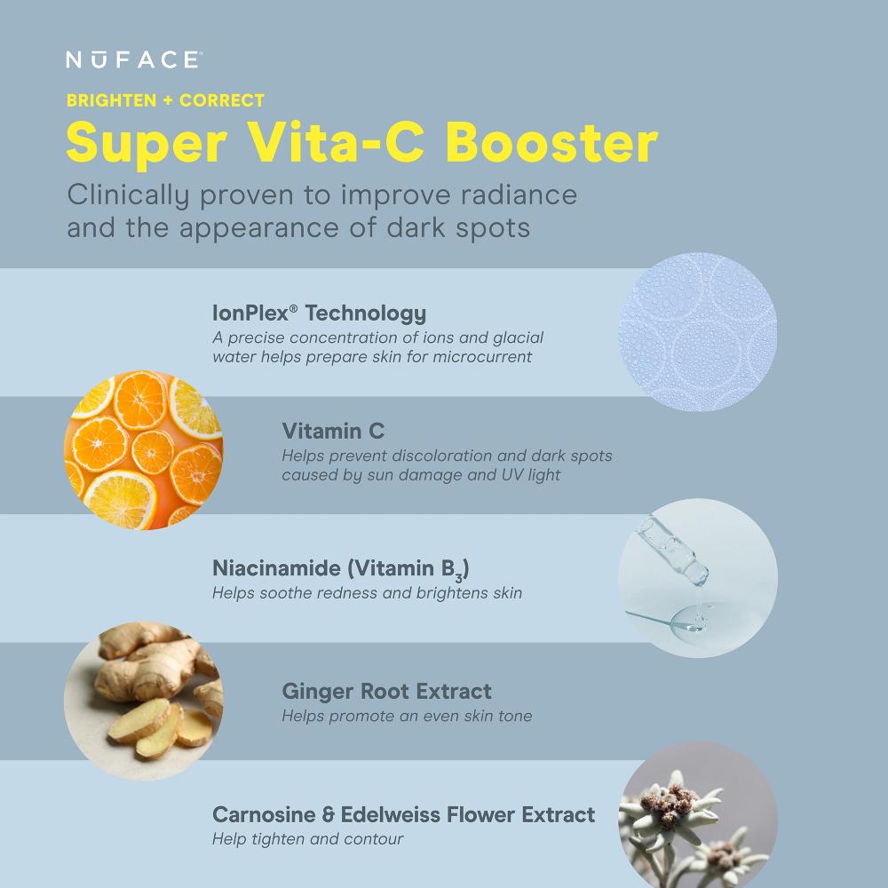 Lookfantastic NuFACE Super Vita-C Booster Serum 30 Ml