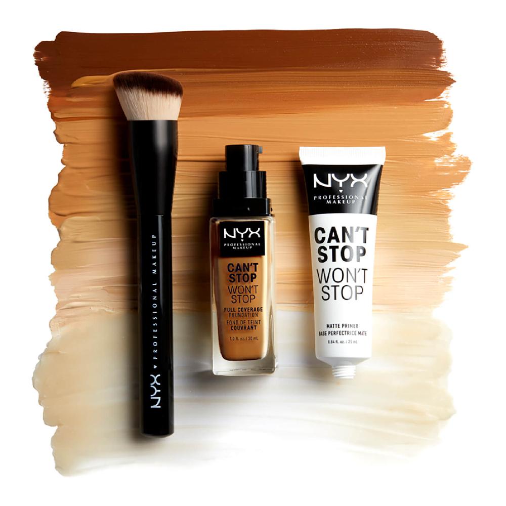 Lookfantastic NYX Professional Makeup Can't Stop Won't Stop Foundationpinsel