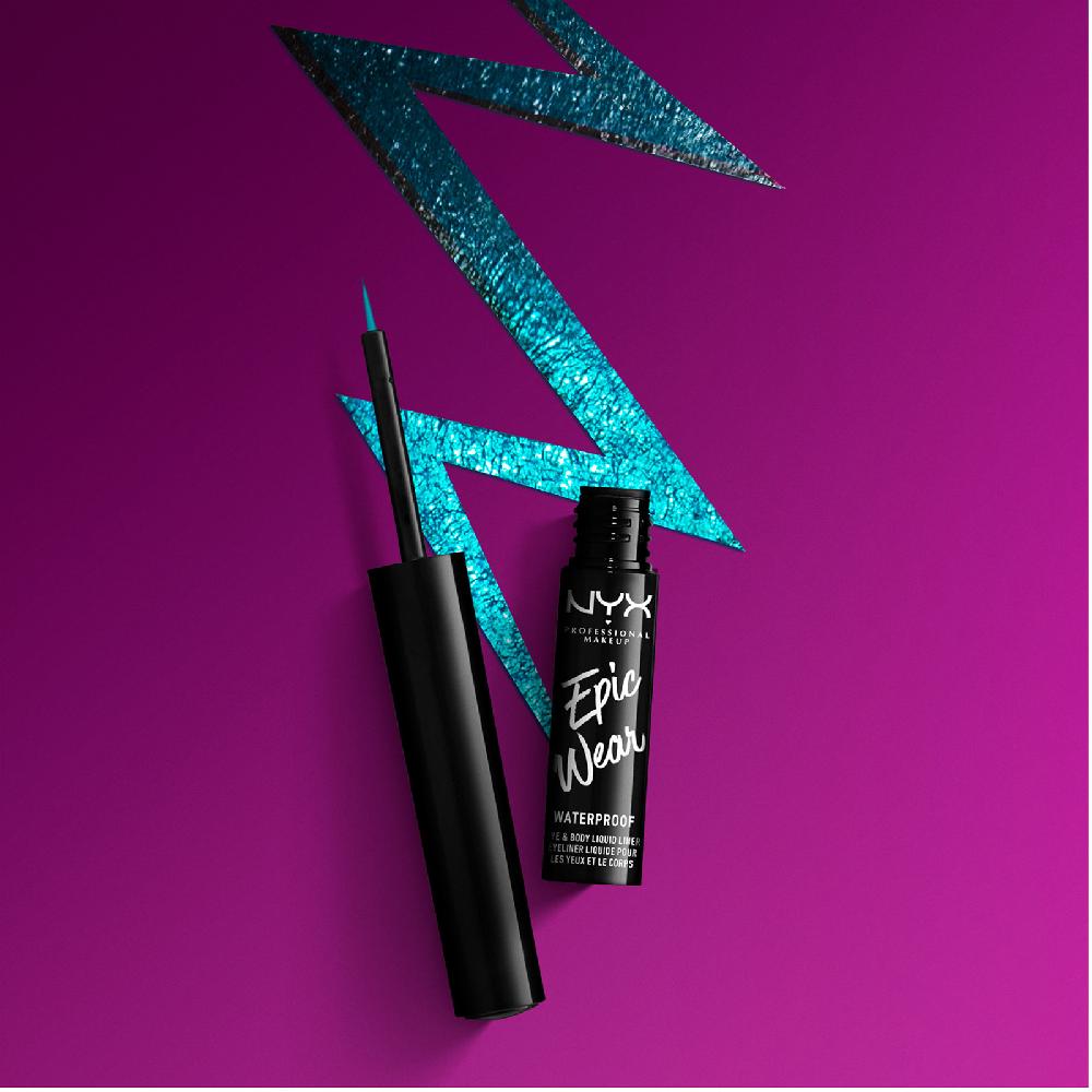 Lookfantastic NYX Professional Makeup Epic Wear Metallic Flüssiger Liner 3 5 Ml (Verschiedene Farbtöne)