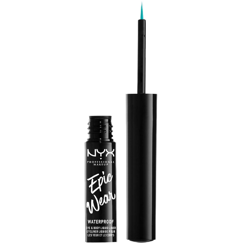 lookfantastic NYX Professional Makeup Epic Wear Metallic Flüssiger Liner 3 5 ml (Verschiedene Farbtöne)
