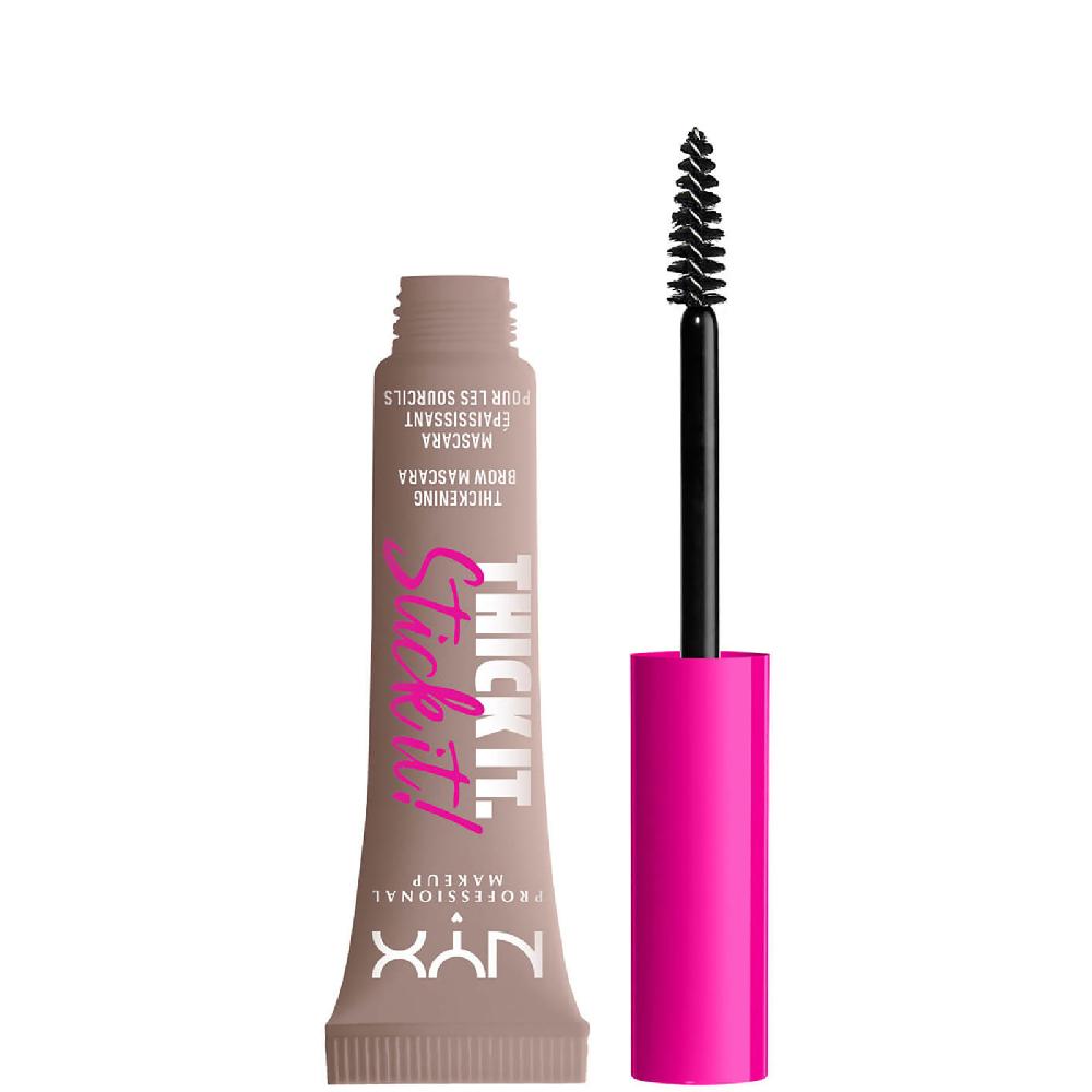 Lookfantastic NYX Professional Makeup Thick It. Stick It Brow Mascara (Various Shades)