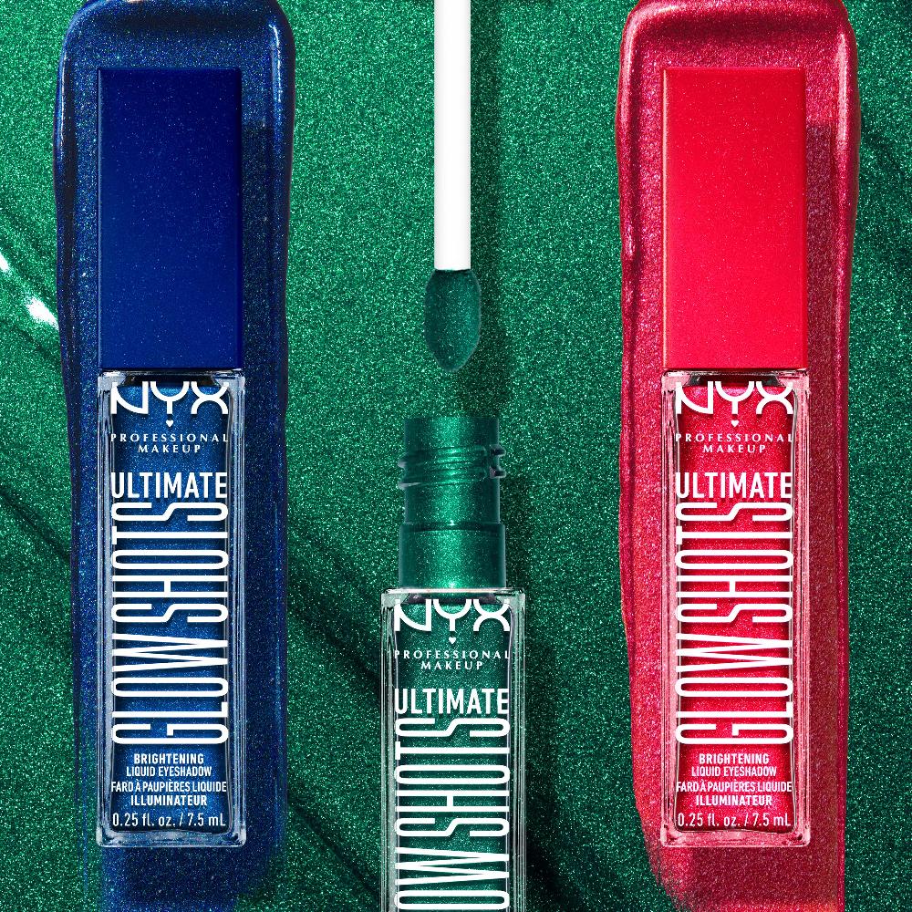 Lookfantastic NYX Professional Makeup Ultimate Glow Shots Vegan Liquid Eyeshadow 26g (Various Shades)