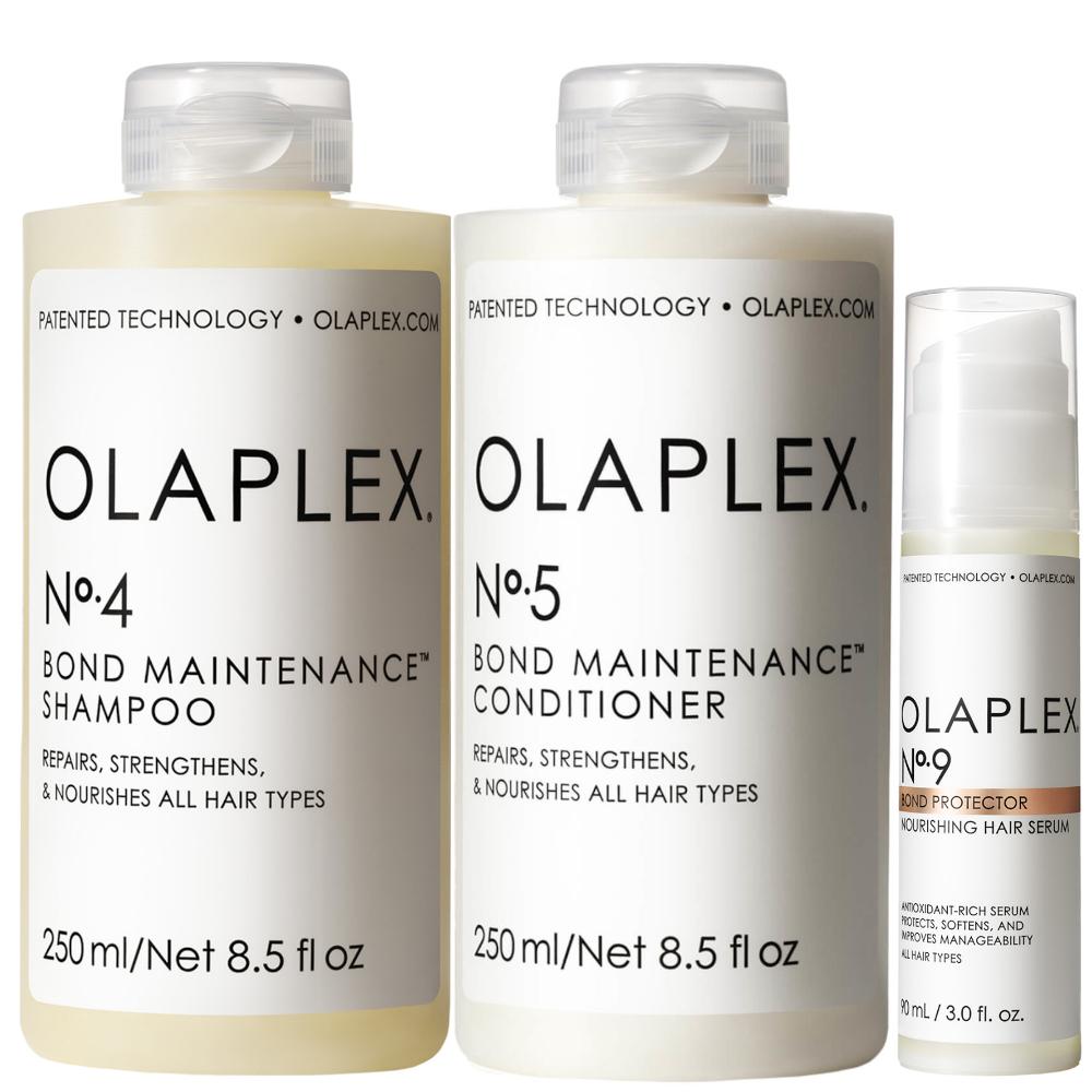lookfantastic Olaplex Nourished Hair Essentials - No.4 No.5 and No.9