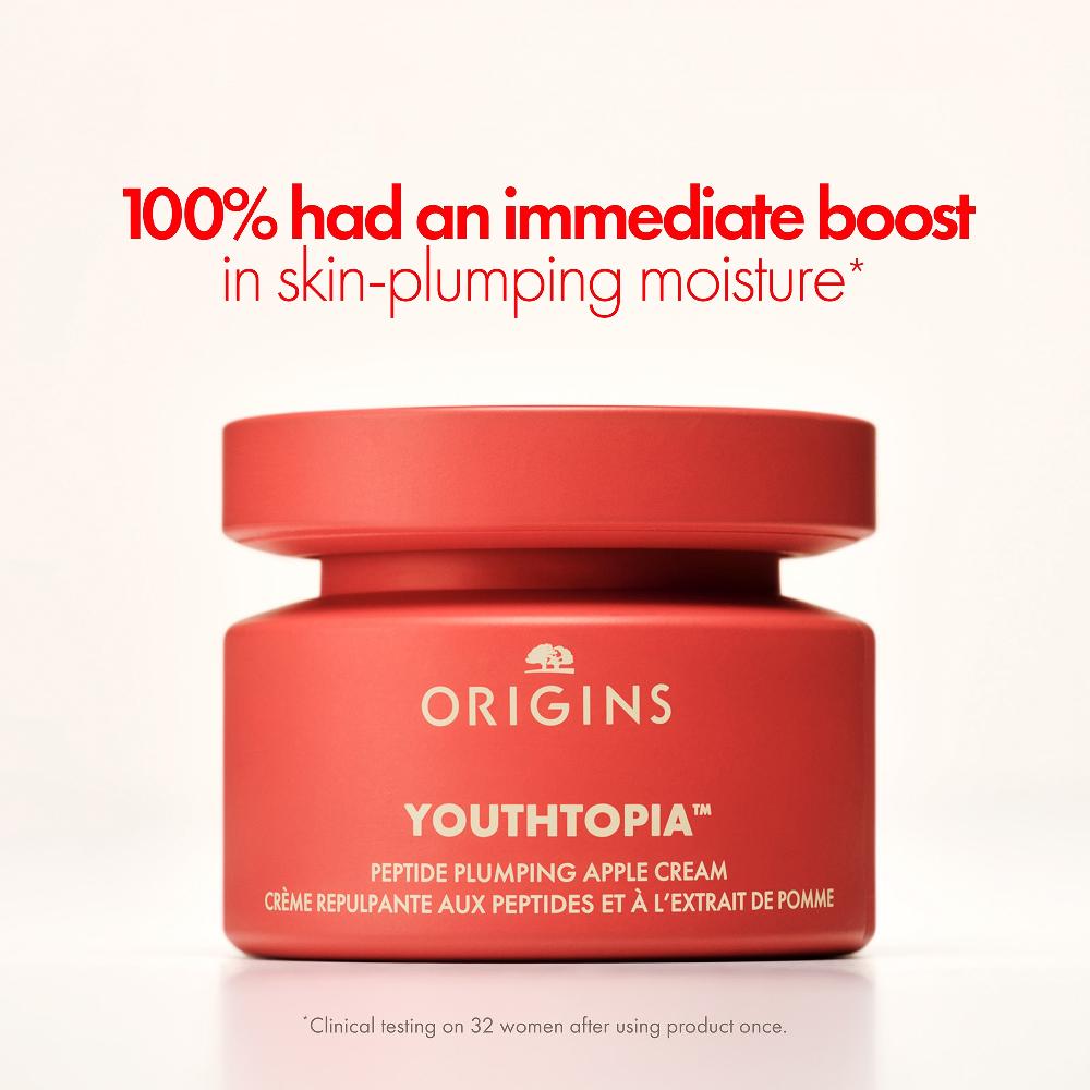 Lookfantastic Origins Youthtopia Peptide Plumping Apple Cream 50ml