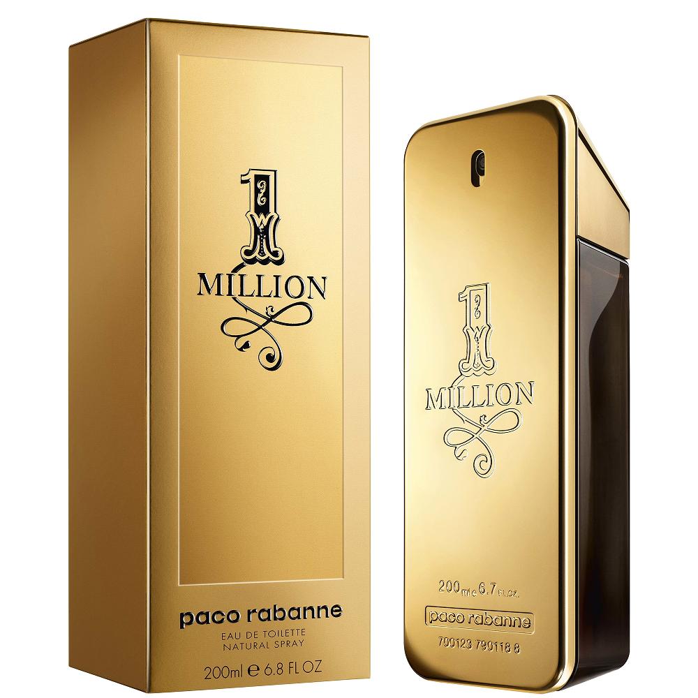 Lookfantastic Paco Rabanne 1Million For Him Eau De Toilette 200 Ml