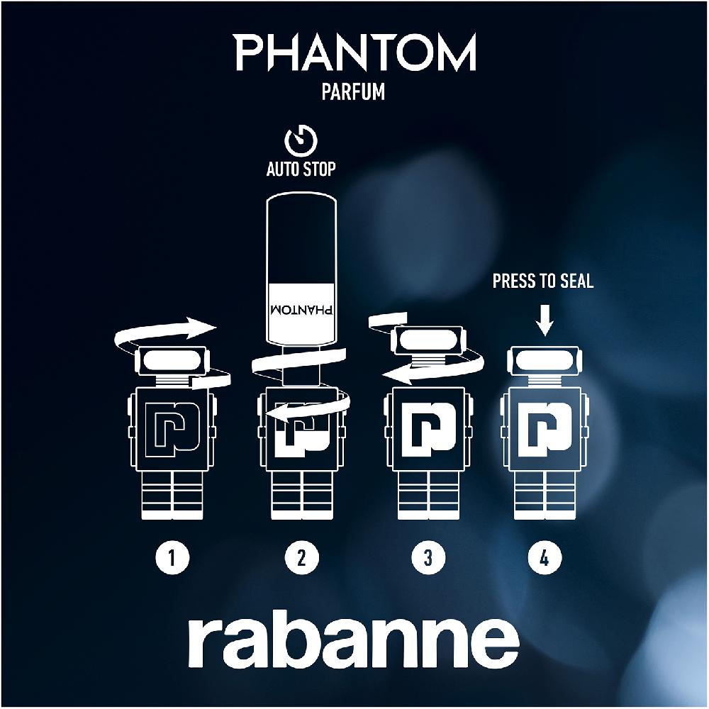 Lookfantastic Paco Rabanne Phantom Parfum Refill Bottle 200ml
