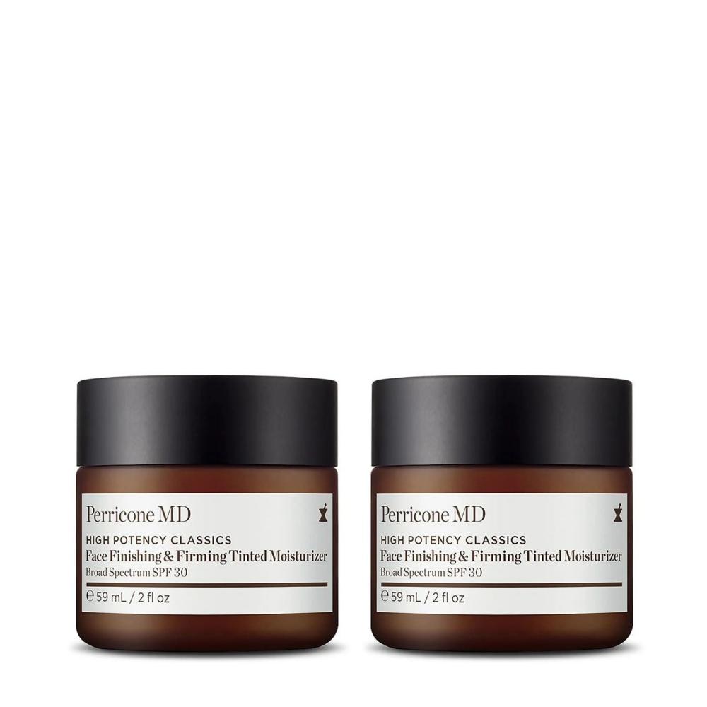 lookfantastic Perricone MD High Potency Face Finishing & Firming Tinted Moisturiser SPF 30 Duo