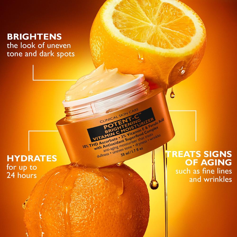 Lookfantastic Peter Thomas Roth Potent-C Aufhellende Vitamin-C-Feuchtigkeitspflege 50 Ml