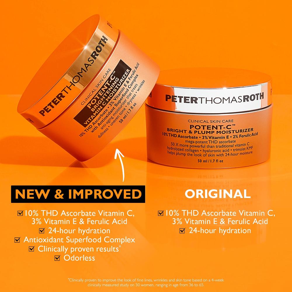 Lookfantastic Peter Thomas Roth Potent-C Aufhellende Vitamin-C-Feuchtigkeitspflege 50 Ml