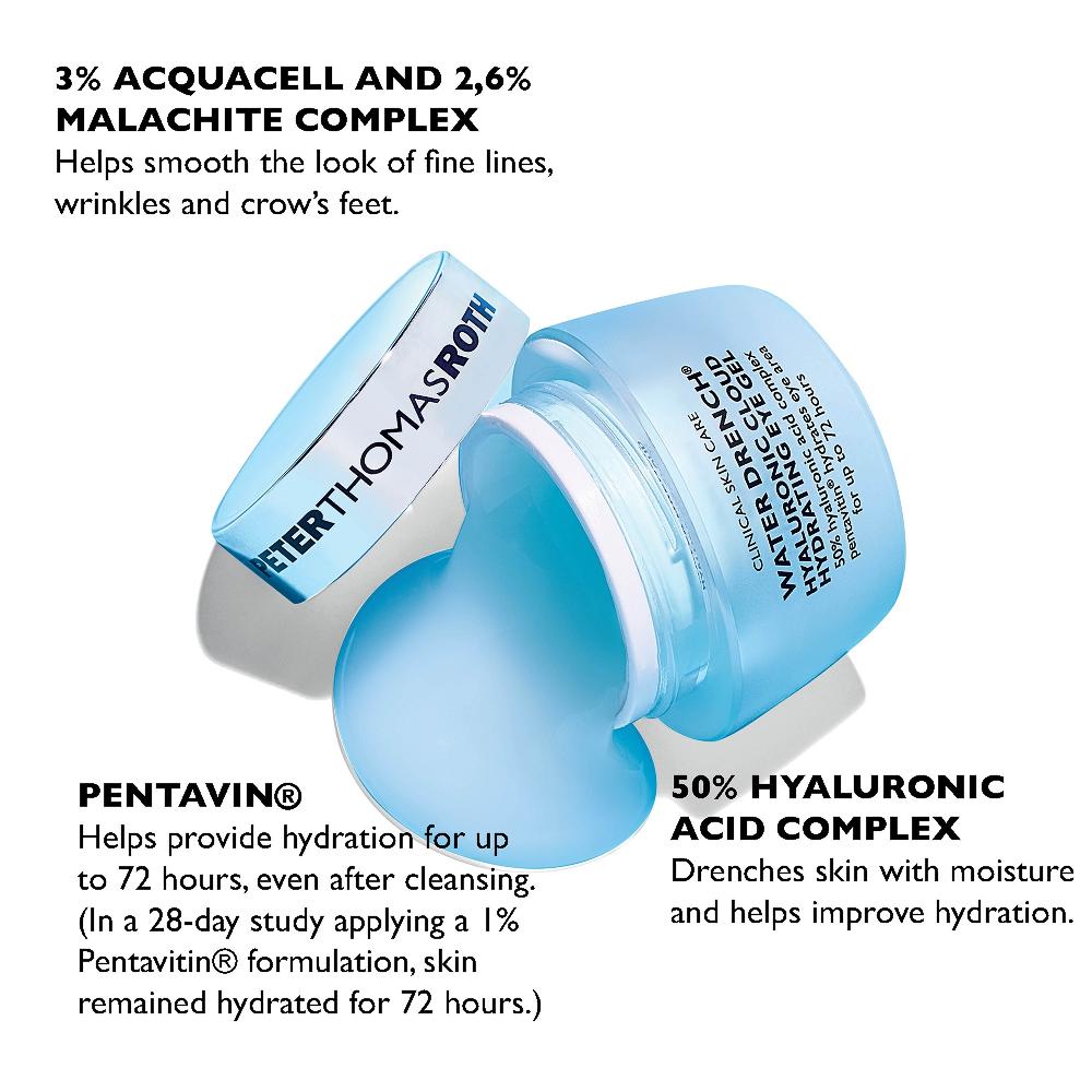 Lookfantastic Peter Thomas Roth Water Drench Hyaluronic Cloud Feuchtigkeitsspendendes Augengel