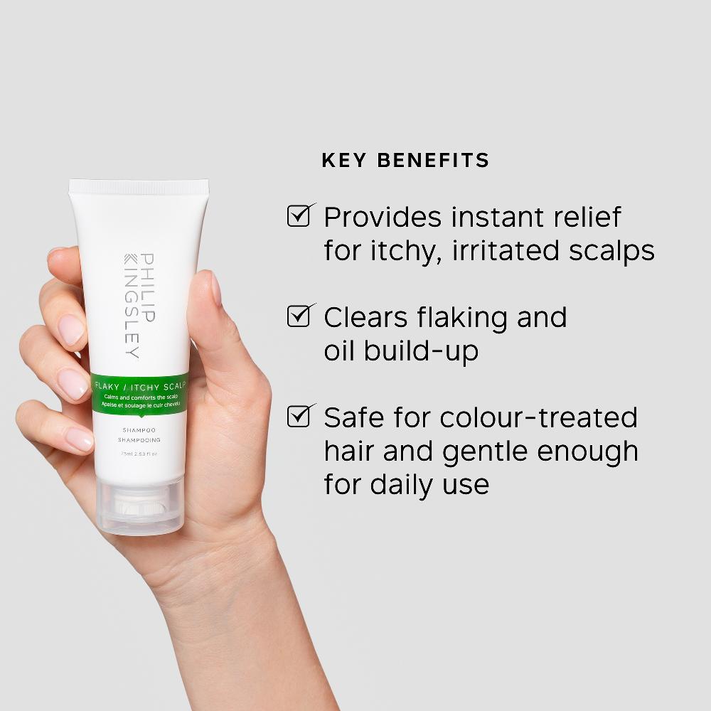 Lookfantastic Philip Kingsley Flaky/Itchy Scalp Anti-Dandruff Shampoo 75ml