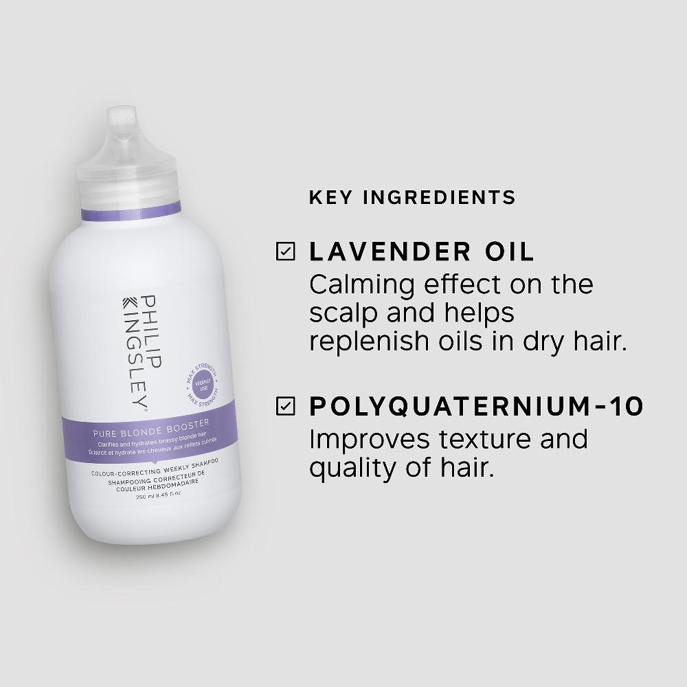 Lookfantastic Philip Kingsley Pure Blonde Booster Shampoo 250 ml