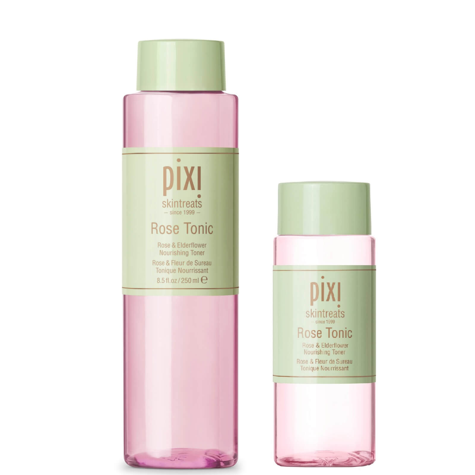 lookfantastic PIXI Rose Tonic Home and Away Duo Exclusive