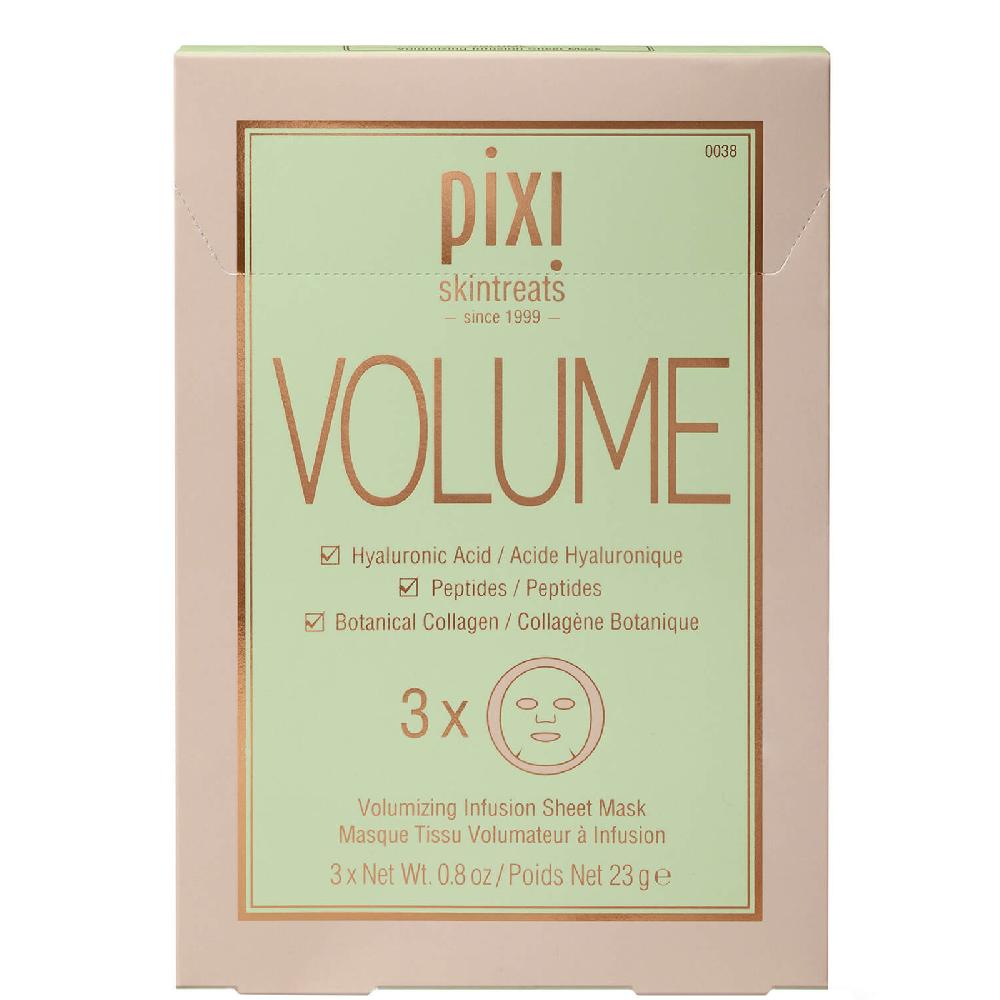 Lookfantastic PIXI VOLUME Collagen Boost Tuchmaske (3er-Pack)