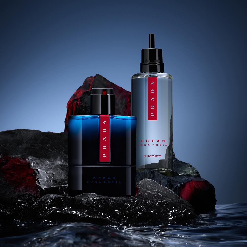 Lookfantastic Prada Luna Rossa Ocean Eau De Toilette 150ml Refill