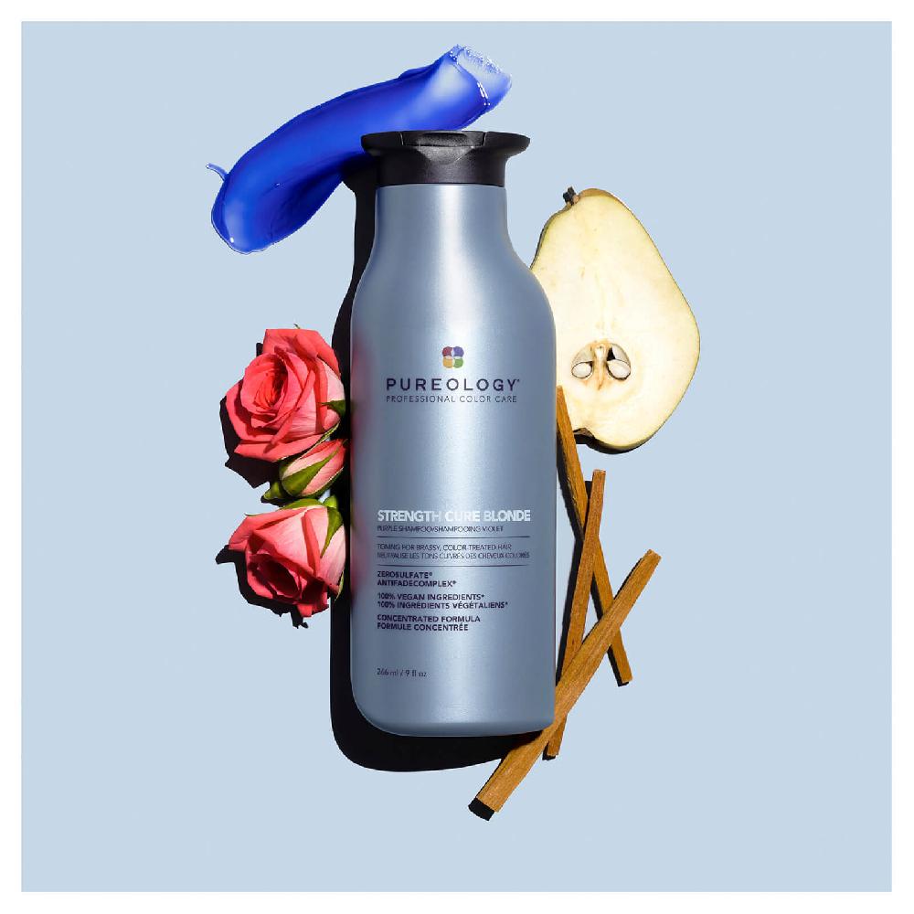 Lookfantastic Pureology Strength Cure Blonde Shampoo 266ml