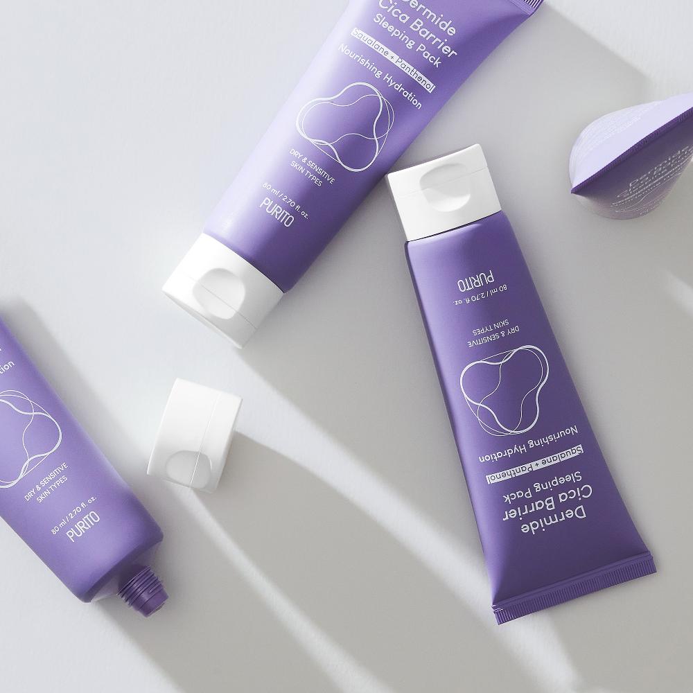 Lookfantastic PURITO Dermide Cica Barrier Nachtpack 80 Ml