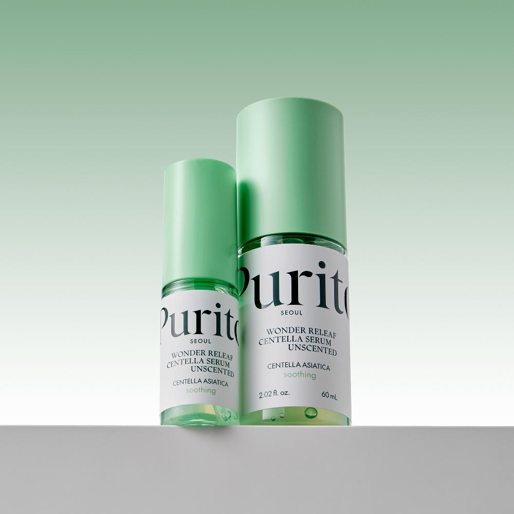 Lookfantastic PURITO Mini Wonder Releaf Centella Serum Ohne Duft 15 Ml