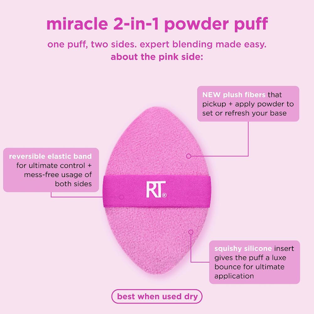 Lookfantastic Real Techniques Miracle 2-in-1 Puderschwamm